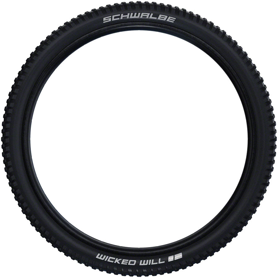 Schwalbe Wicked Will Tire - 27.5 x 2.25 Clincher Folding BLK Performance Line Addix Tires Schwalbe   