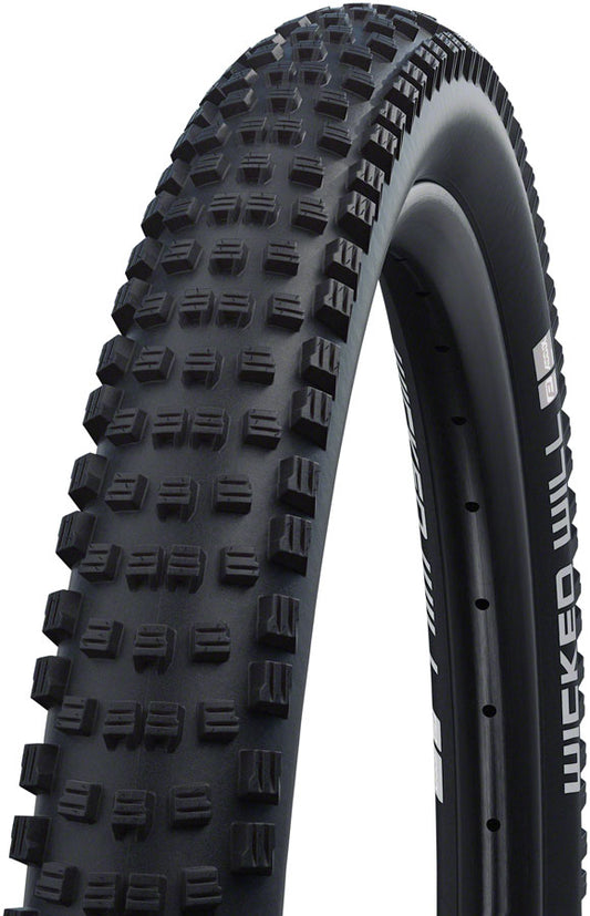 Schwalbe Wicked Will Tire - 27.5 x 2.6 Clincher Folding BLK Performance Line Addix Tires Schwalbe   