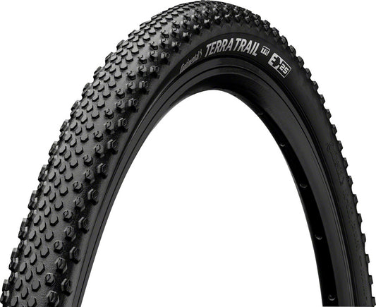 Continental Terra Trail Tire - 700 x 45 Tubeless Folding BLK SL PureGrip ShieldWall System E25 Tires Continental   