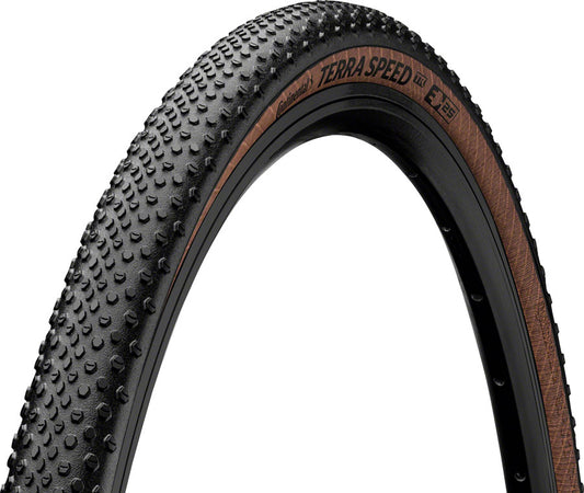 Continental Terra Speed Tire - 700 x 45 Tubeless Folding BLK/Transparent BLKChili ProTection E25 Tires Continental   