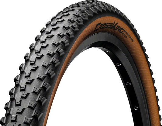 Continental Cross King Tire - 27.5 x 2.20 Tubeless Folding BLK/Bernstein BLKChili ProTection E25 Tires Continental   