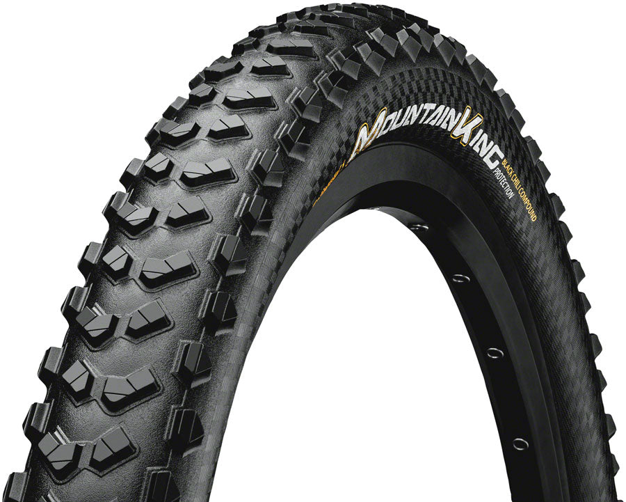Continental Mountain King Tire - 27.5 x 2.30 Tubeless Folding BLK BLKChili ProTection E25 Tires Continental   