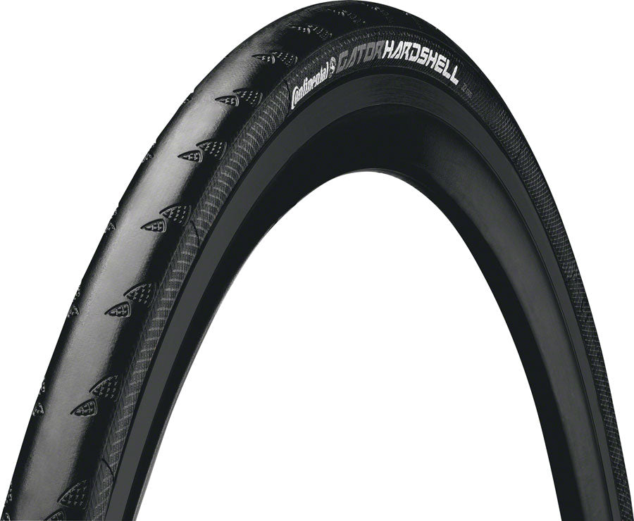 Continental Gator Hardshell Tire - 700 x 25 Clincher Folding BLK Hardshell BLKEdition Tires Continental   