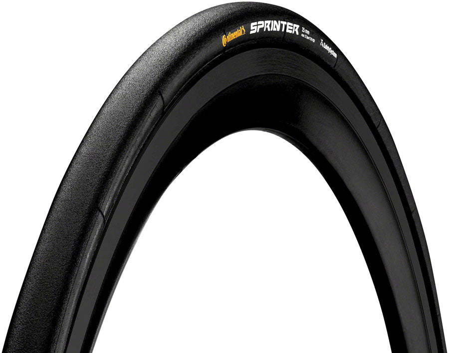 Continental Sprinter Tire - 700b x 22 / 28" x 22 Tubular Folding BLK BLKChili SafetySystem Breaker Tires Continental   