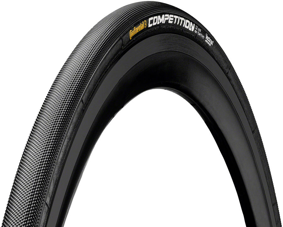 Continental Competition Tire - 700b x 25 / 28 x 25 Tubular Folding BLK BLKChili Vectran Breaker Tires Continental   