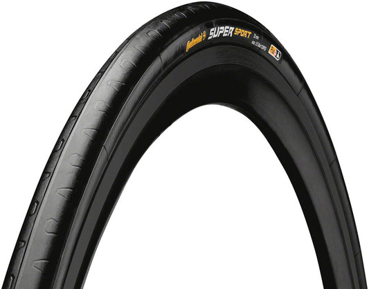 Continental Super Sport Plus Tire - 700 x 25 Clincher Folding BLK Plus Breaker Tires Continental   