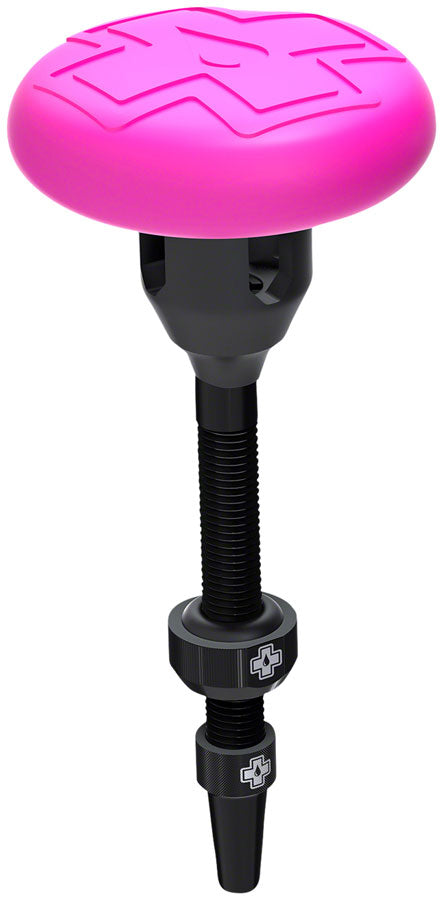 Muc-Off Stealth Tubeless Tag Holder Kit - Includes 2 44mm V2 Tubeless Valves BLK Tubeless Valves Muc-Off   