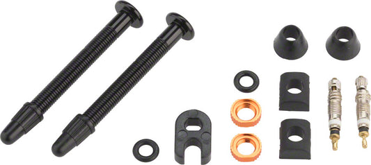 Orange Seal Versa Valve Tubeless Valve Stem 48mm Pair Tubeless Valves Orange Seal   