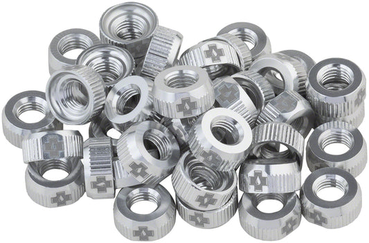 Muc-Off Tubeless Valve Box Refill -  Sliver Lock Nut Pack of 40 Tubeless Valves Muc-Off   