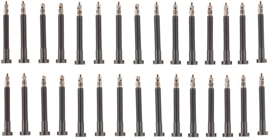Muc-Off Tubeless Valve Box Refill -  Black 44mm Stem Pack of 30 Tubeless Valves Muc-Off   