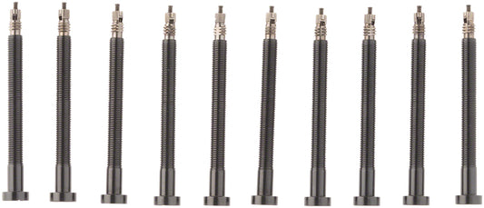 Muc-Off Tubeless Valve Box Refill -  Black 60mm Stem Pack of 10 Tubeless Valves Muc-Off   