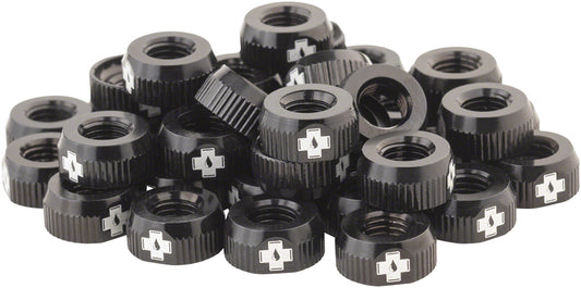 Muc-Off Tubeless Valve Box Refill -  Black Lock Nut Pack of 40 Tubeless Valves Muc-Off   