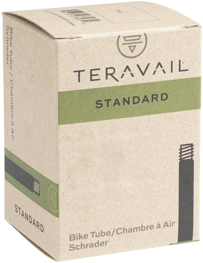 Teravail Standard Tube - 26 x 1.5 - 1.75 35mm Schrader Valve Tube Teravail   
