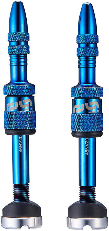 e*thirteen Quick Fill Plasma Tubeless Valve - Aluminum 16 - 24mm Intergalactic Pair Tubeless Valves E*thirteen   