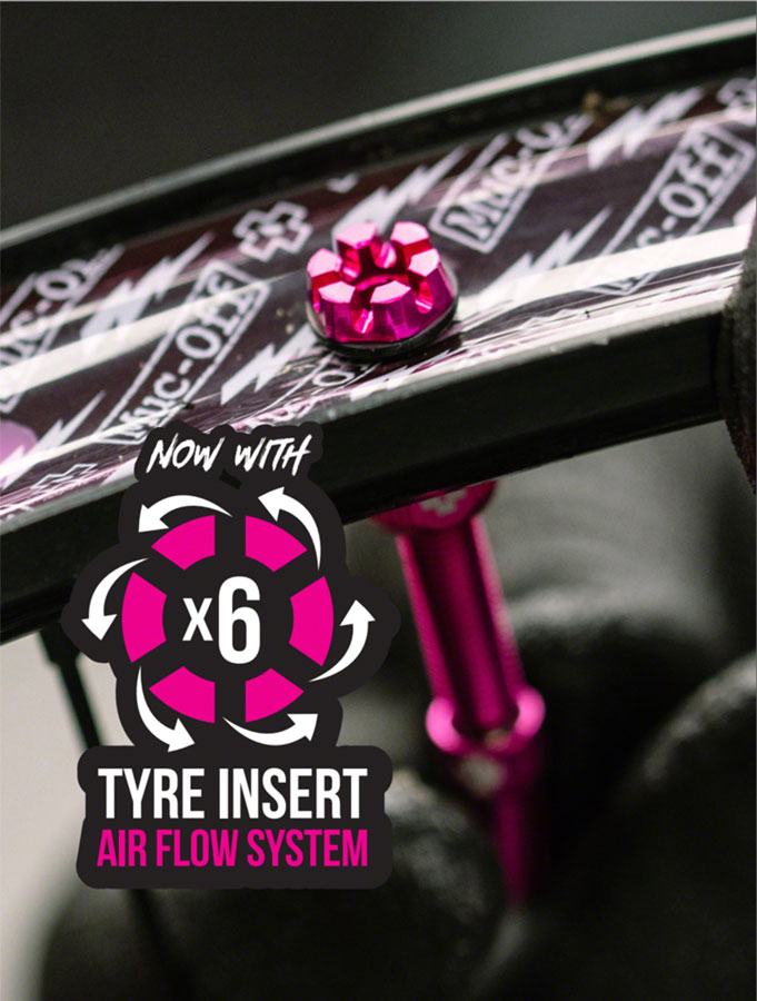 Muc-Off V2 Tubeless Valve Kit - Blue 44mm Pair Tubeless Valves Muc-Off   