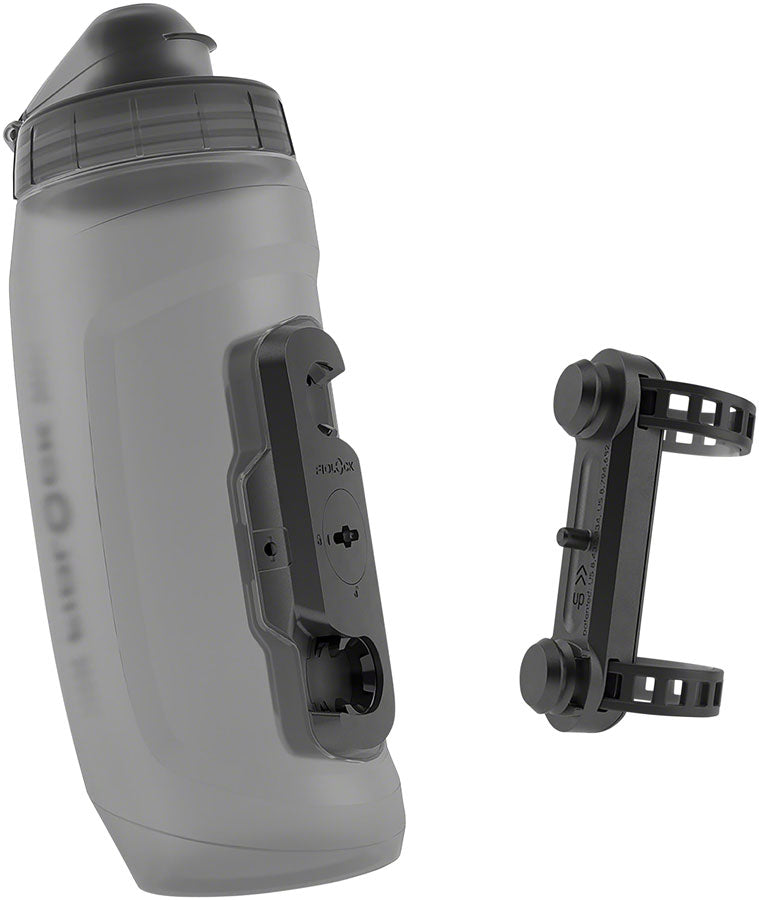 Fidlock TWIST Water Bottle Cage Set - Universal Base Mount Strap-On 590ml Smoke Water Bottles FIDLOCK   