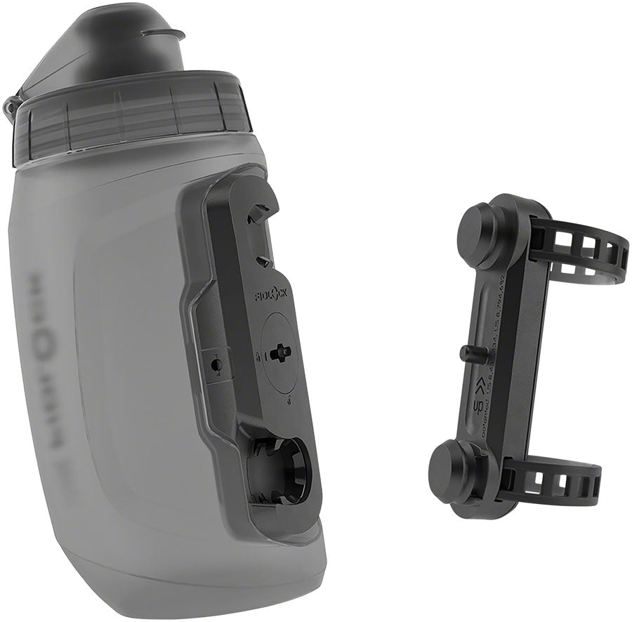 Fidlock TWIST Deluxe Water Bottle Cage Set - Universal  Base Mount Strap On 450ml Smoke Water Bottles FIDLOCK   