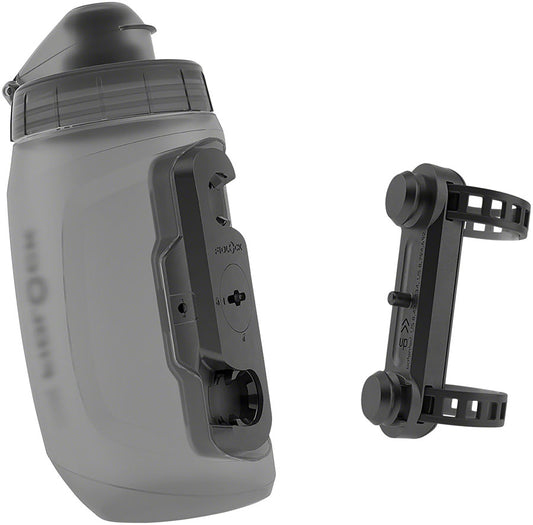 Fidlock TWIST Deluxe Water Bottle Cage Set - Universal  Base Mount Strap On 450ml Smoke Water Bottles FIDLOCK   