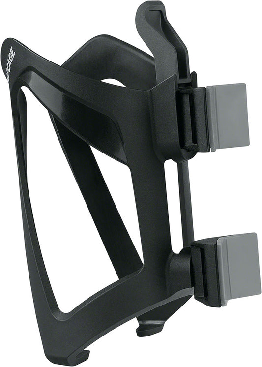 SKS Anywhere Mount Topcage Water Bottle Cage - Strap-On Black Water Bottle Cages SKS   