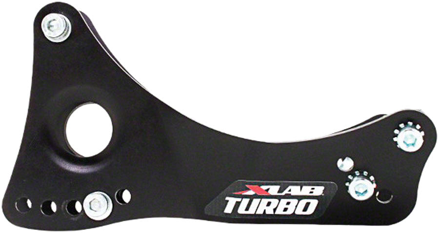 XLAB Turbo Wing Water Bottle Cage Mount: Black Water Bottle Cage Parts XLAB   