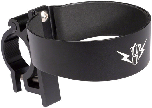 Portland Design Works Barista Cup Holder 26.0-31.8mm Handlebars Lightning/Moka Pot Design BLK Water Bottle Cages Portland Design Works   