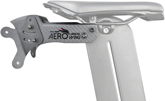 Xlab Aero Carbon Wing Behind Saddle Water Bottle Cage Mount - Carrier Only Water Bottle Cage Parts XLAB   