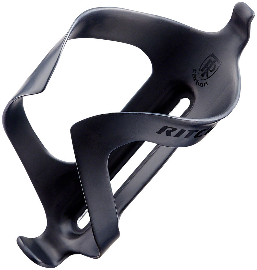 Ritchey WCS Carbon Water Bottle Cage: Black with Black Logo Water Bottle Cages Ritchey   