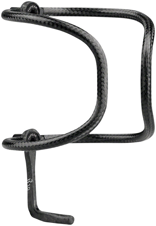 Topeak Feza Cage - Tubular Carbon R10 Road Black Water Bottle Cages Topeak   
