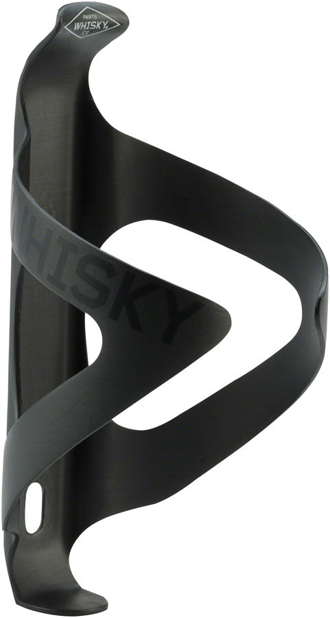 WHISKY No.9 C2 Carbon Water Bottle Cage - Top Entry Matte Black Water Bottle Cages Whisky Parts Co.   