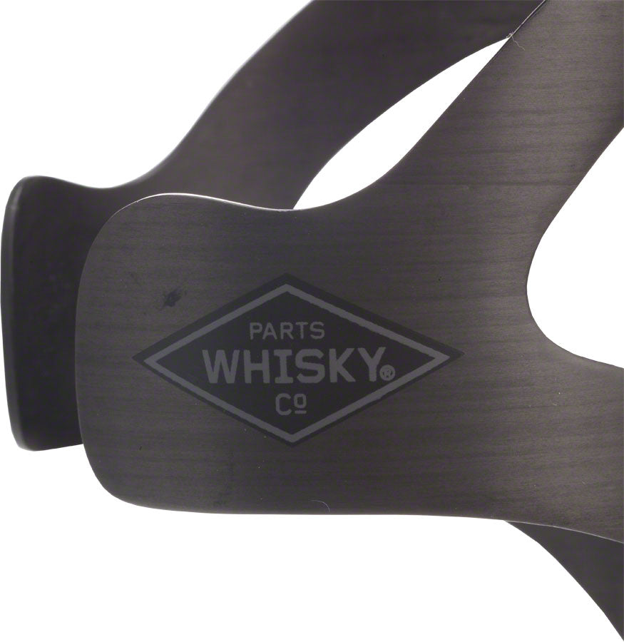 WHISKY No.9 C3 Carbon Water Bottle Cage - Top Entry Matte Black Water Bottle Cages Whisky Parts Co.   