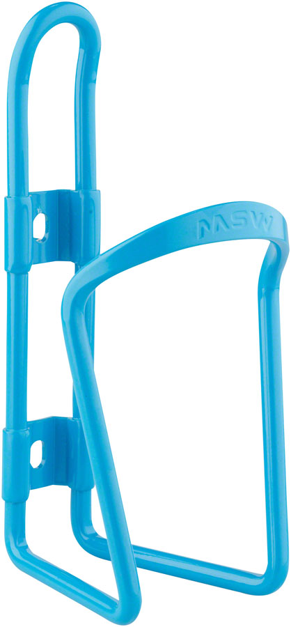 MSW AC-100 Alloy Cage 6mm rod: Blue Water Bottle Cages MSW   