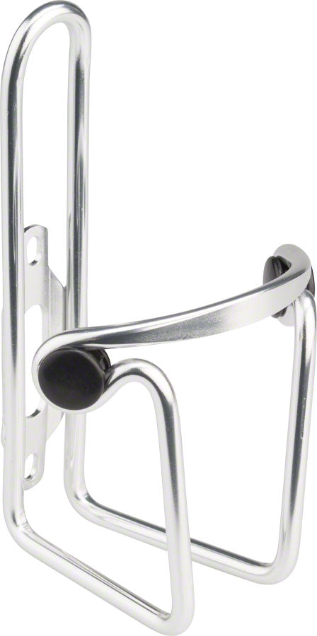 MSW AC-200 Button Water Bottle Cage Silver Water Bottle Cages MSW   