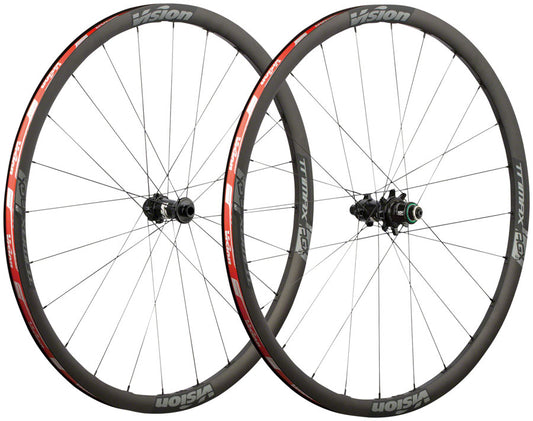 Vision TriMax AGX i23 Wheelset - 700 12 x 100/142mm Centerlock XDR Black Wheels Vision   