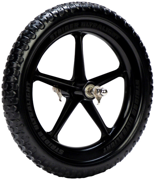 Strider Replacement Wheel: Ultralight 12" Black Sold as Each Balance Bike Parts and Accessories Strider Sports   