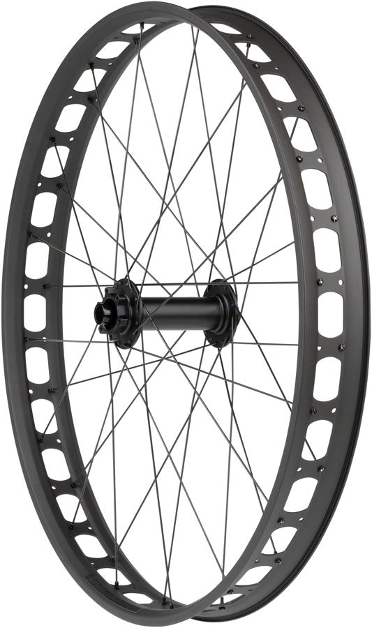 Quality Wheels Blizzerk Front Wheel - 27.5" 15 x 150mm 6-Bolt 32H Black Front Wheel Quality Wheels   