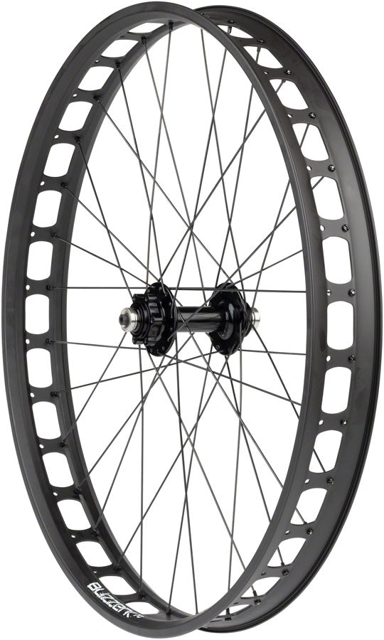 Quality Wheels Blizzerk Front Wheel - 26" QR x 135mm Pugsley 6-Bolt 32H BLK Front Wheel Quality Wheels   