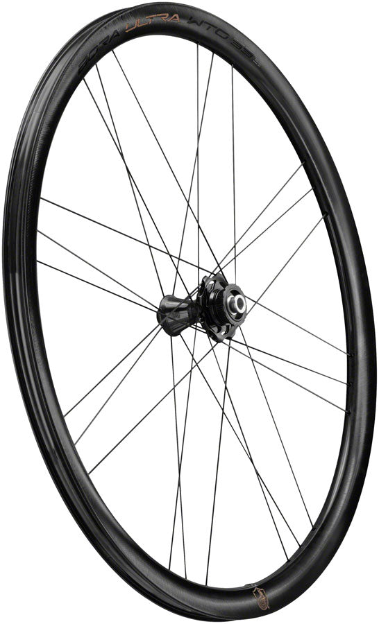 Campagnolo Bora Ultra WTO 33 Front Wheel - 700c 12 x 100mm Center-Lock 2-Way Fit Gray Front Wheel Campagnolo   