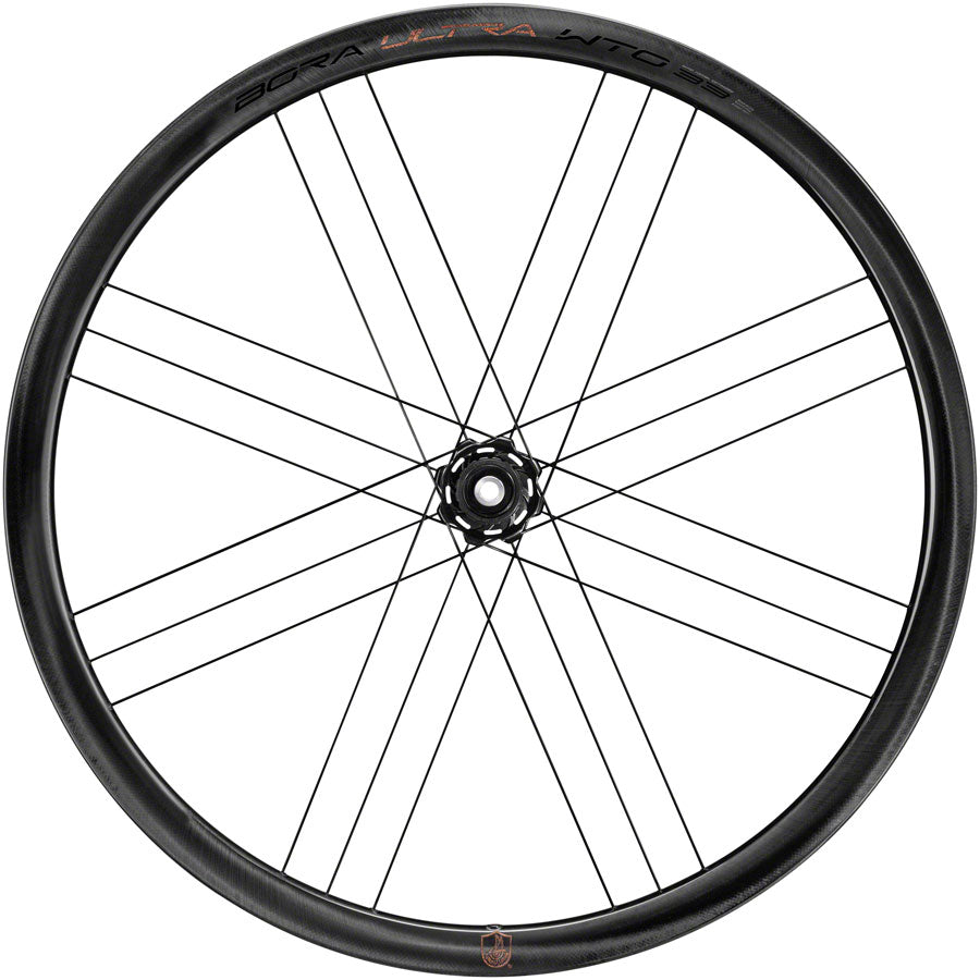 Campagnolo Bora Ultra WTO 33 Front Wheel - 700c 12 x 100mm Center-Lock 2-Way Fit Gray Front Wheel Campagnolo   