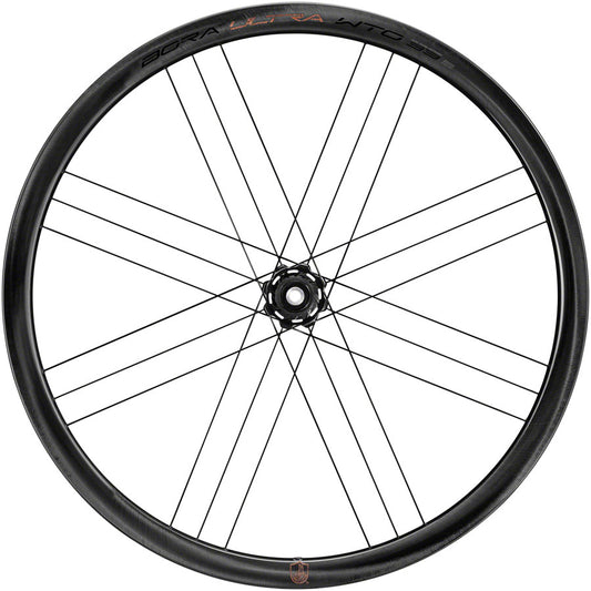 Campagnolo Bora Ultra WTO 33 Front Wheel - 700c 12 x 100mm Center-Lock 2-Way Fit Gray Front Wheel Campagnolo   