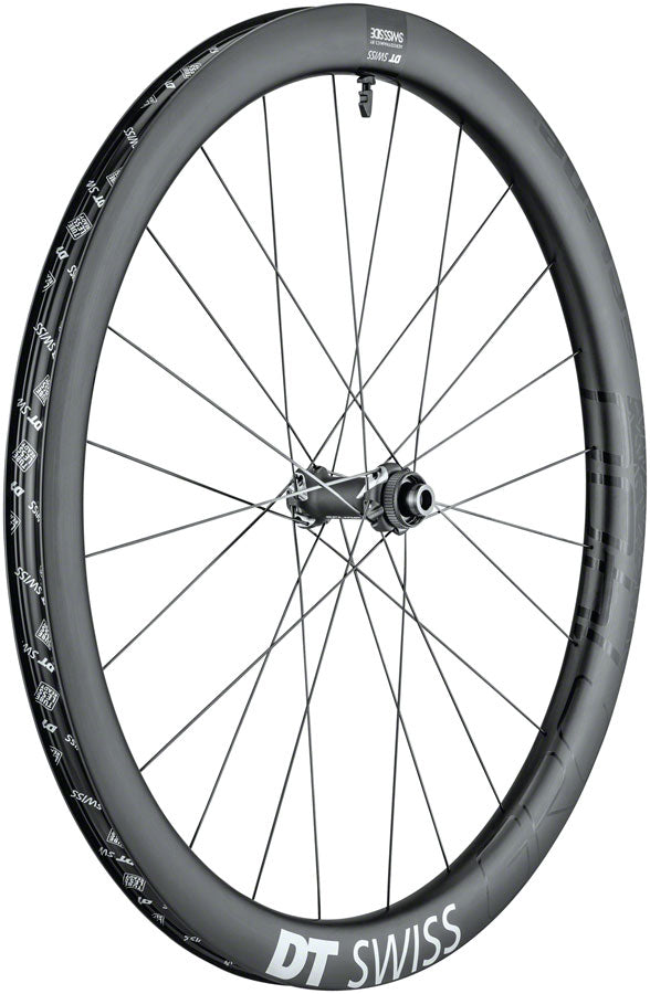 DT Swiss GRC 1400 Front Wheel - 700 12 x 100mm Center-Lock Black Front Wheel DT Swiss   