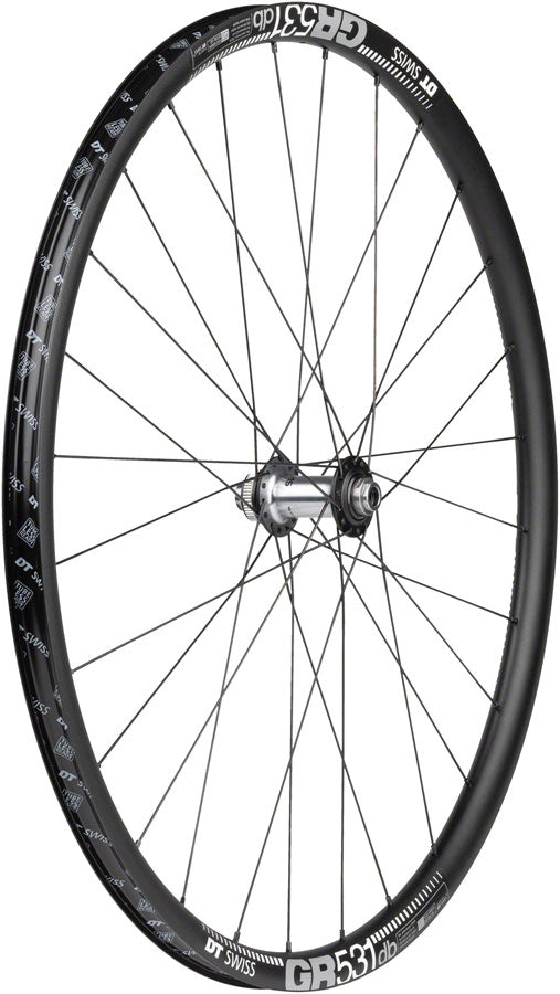 Quality Wheels Shimano Ultegra/DT GR531 Front Wheel - 700c 12 x 100mm Center-Lock BLK Front Wheel Quality Wheels   