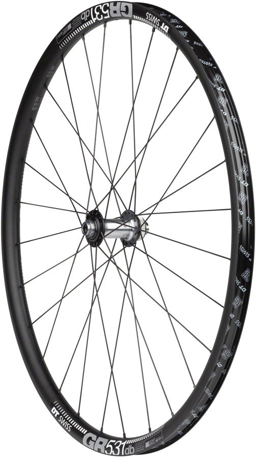 Quality Wheels Shimano Ultegra/DT GR531 Front Wheel - 700c 12 x 100mm Center-Lock BLK Front Wheel Quality Wheels   
