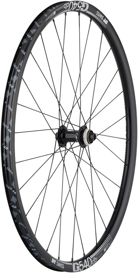 Quality Wheels Shimano Tiagra/DT G540 Front Wheel - 700c 12 x 100mm Center-Lock BLK Front Wheel Quality Wheels   