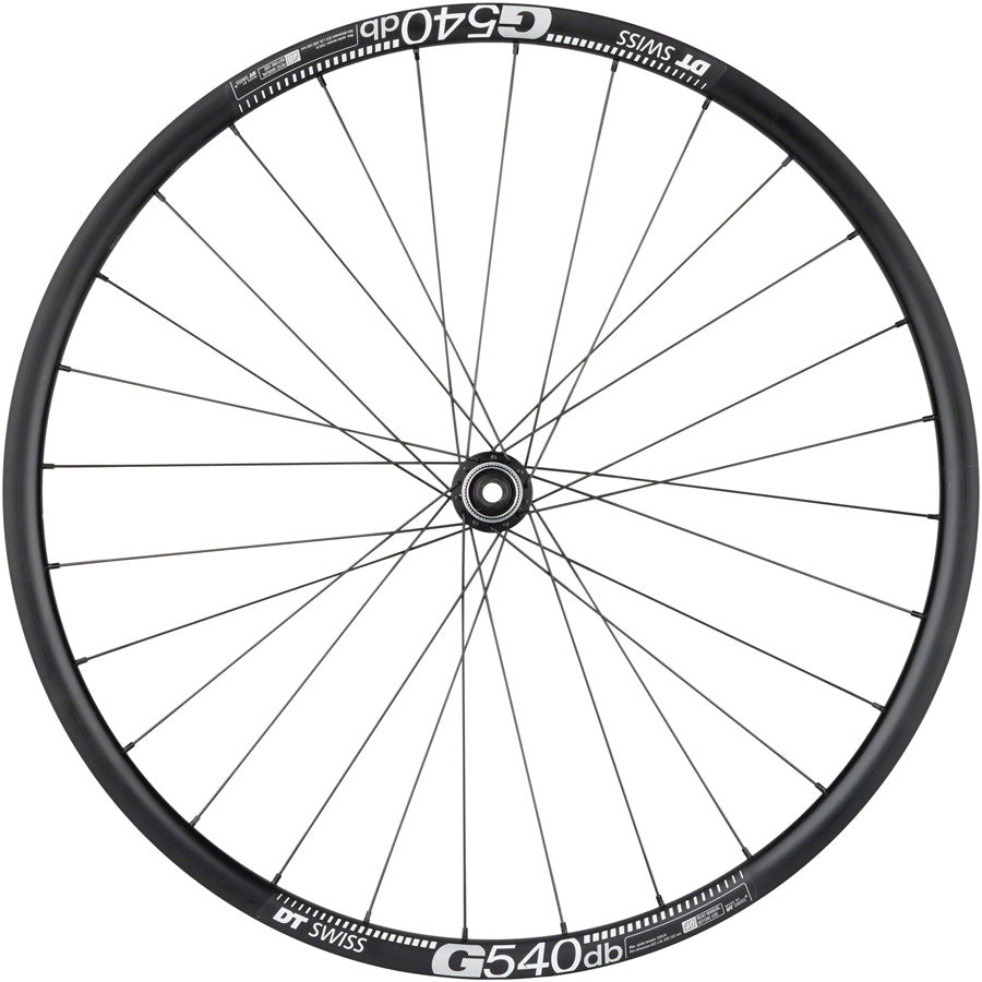 Quality Wheels Shimano Tiagra/DT G540 Front Wheel - 700c 12 x 100mm Center-Lock BLK Front Wheel Quality Wheels   