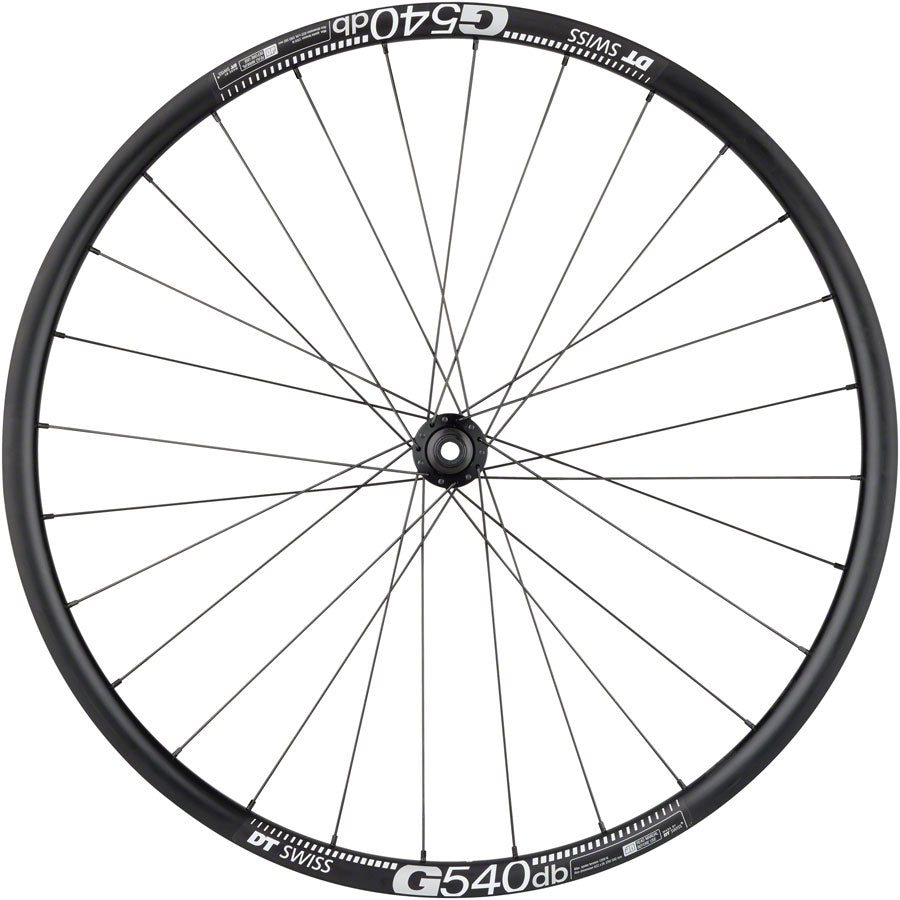 Quality Wheels Shimano Tiagra/DT G540 Front Wheel - 700c 12 x 100mm Center-Lock BLK Front Wheel Quality Wheels   
