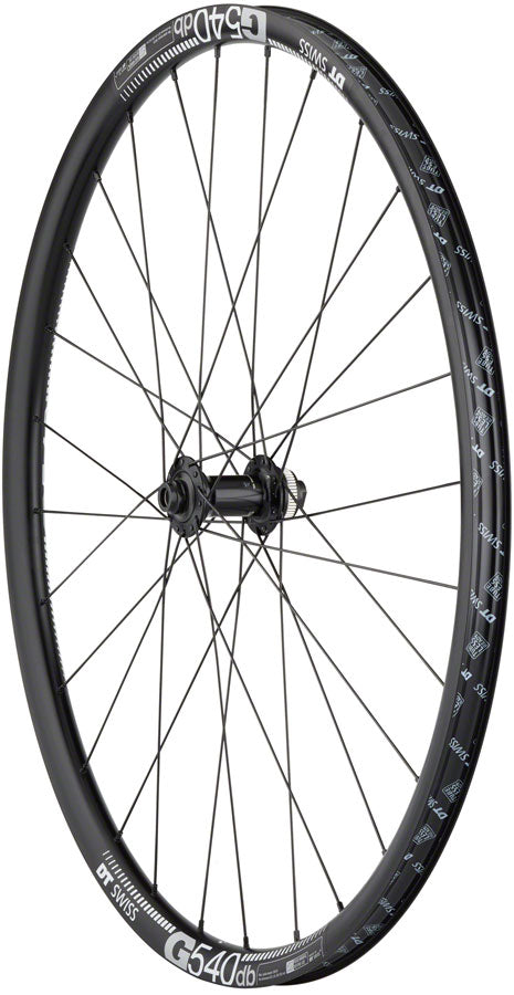 Quality Wheels Shimano Tiagra/DT G540 Front Wheel - 700c 12 x 100mm Center-Lock BLK Front Wheel Quality Wheels   