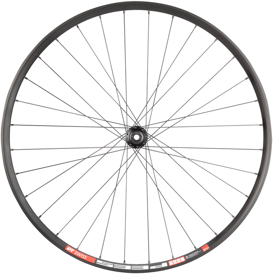 Quality Wheels 105/DT 533d Front Wheel - 29" 12 x 100mm Center-Lock Black Front Wheel Quality Wheels   