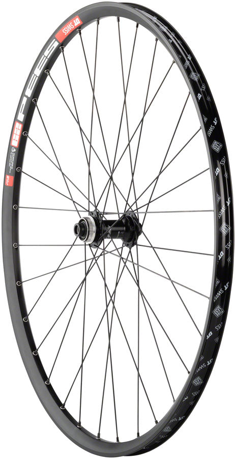 Quality Wheels 105/DT 533d Front Wheel - 29" 12 x 100mm Center-Lock Black Front Wheel Quality Wheels   