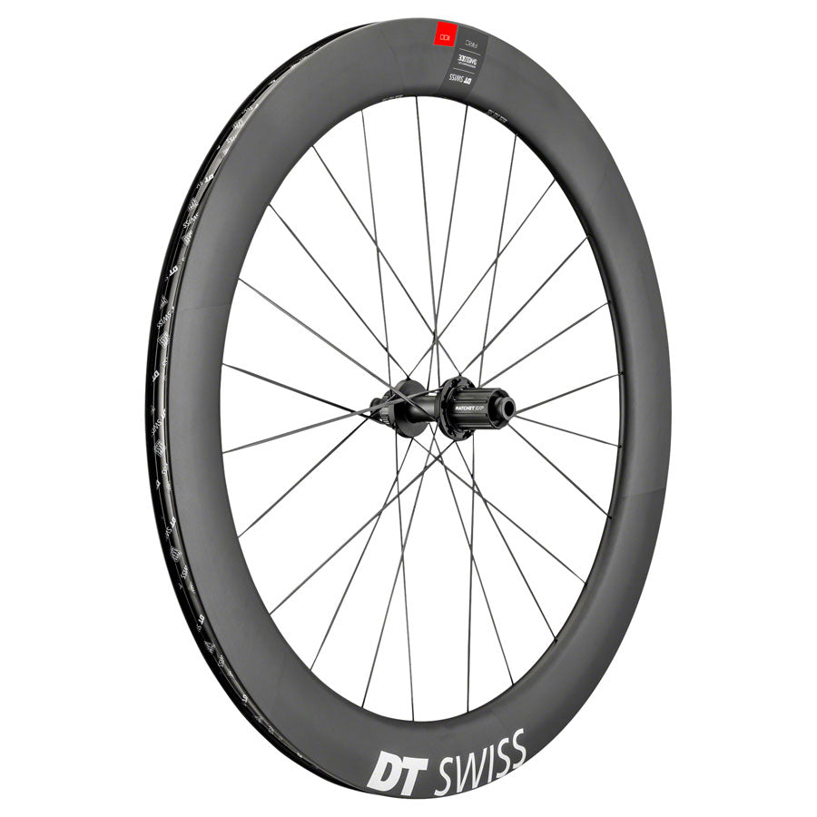 DT Swiss ARC 1100 DiCut 62 Rear Wheel - 700c 12 x 142mm Centerlock HG 11 Road/XDR BLK Rear Wheel DT Swiss   