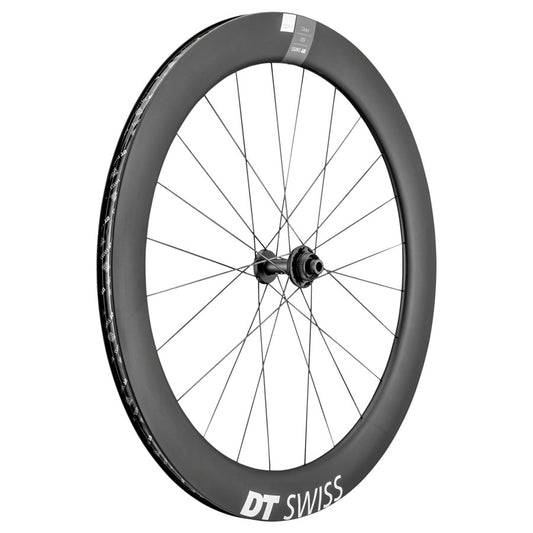 DT Swiss ARC1400 DiCut Front Wheel - 62mm 700c 12 x 100mm Centerlock Black Front Wheel DT Swiss   